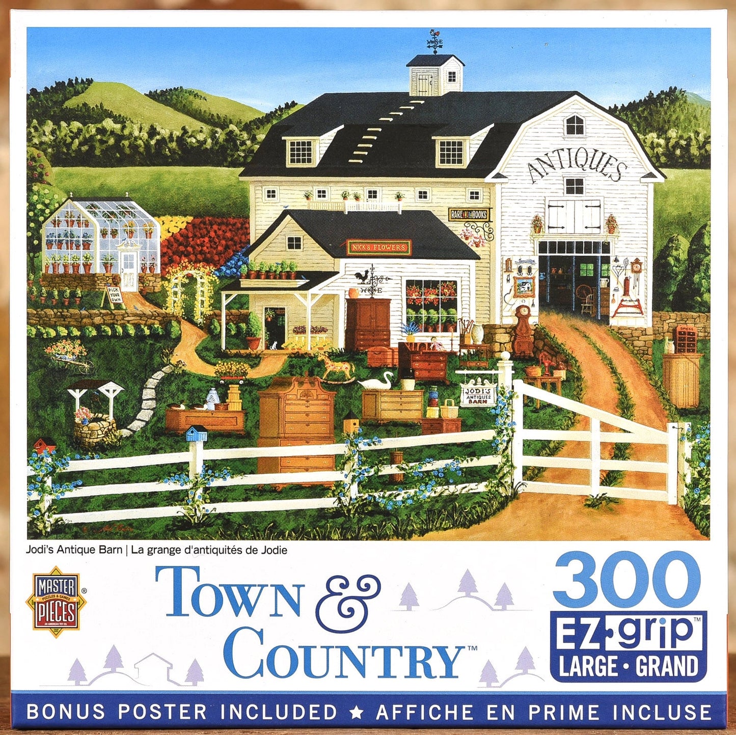  Jodi's Antique Barn - 300 Piece Puzzle Easy Grip