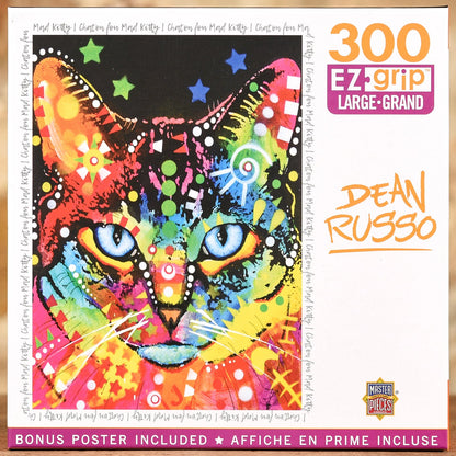  Mad Kitty - 300 Piece Puzzle Easy Grip