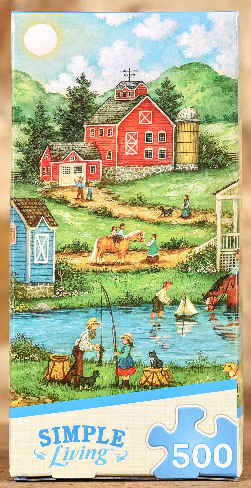  Fishing With Grandpa - 500 Piece Puzzle