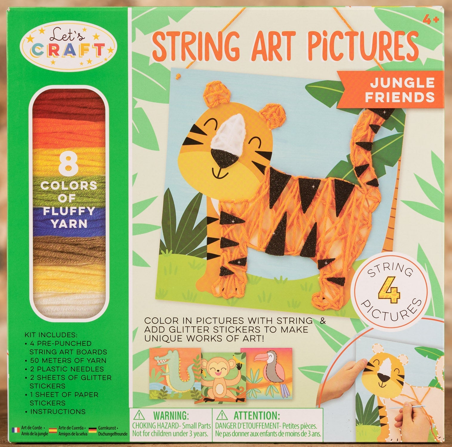  String Art Pictures - Jungle Friends