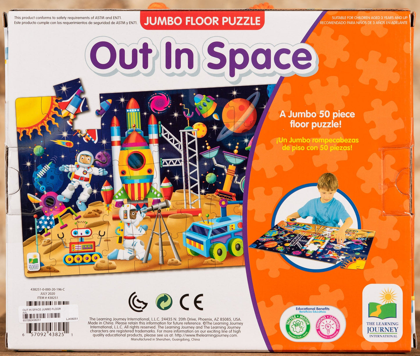  Out In Space - 50 Piece Floor Puzzle
