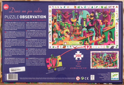  Video Game - 200 Piece Observation Puzzle