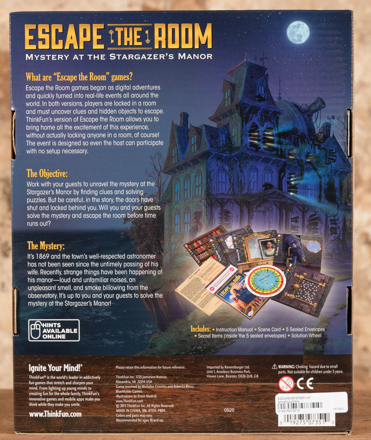  Escape The Room - Mystery At The Stargazer's Manor