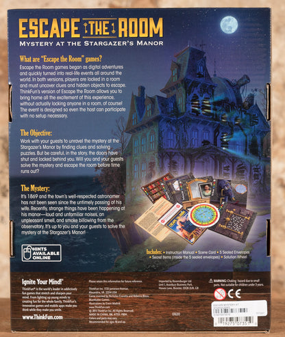  Escape The Room - Mystery At The Stargazer's Manor
