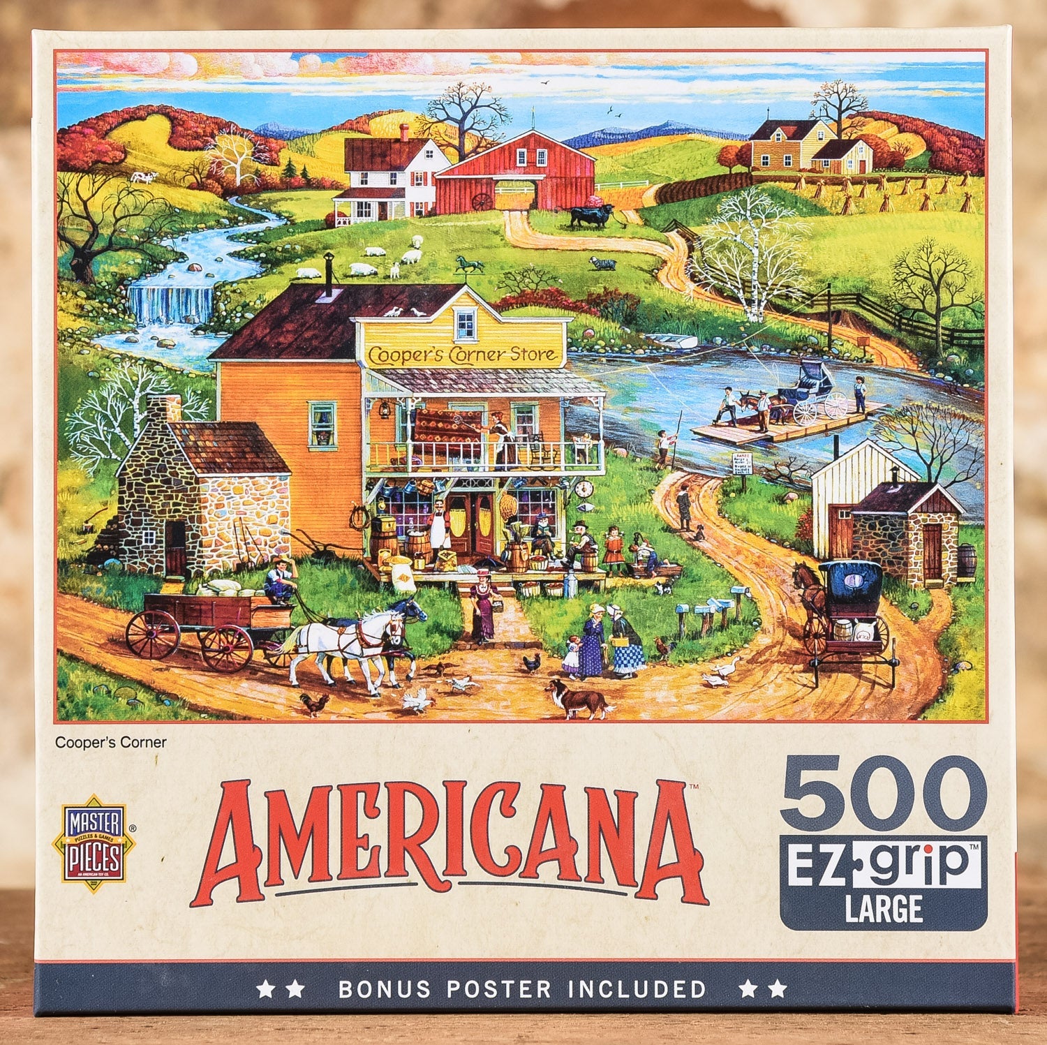  Cooper's Corner - EZ Grip 500 Piece Puzzle