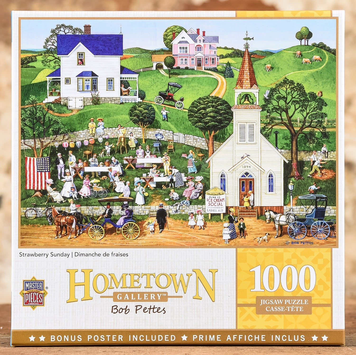  Strawberry Sunday - 1000 Piece Puzzle