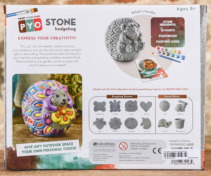  Paint Your Own - Stone Hedgehog