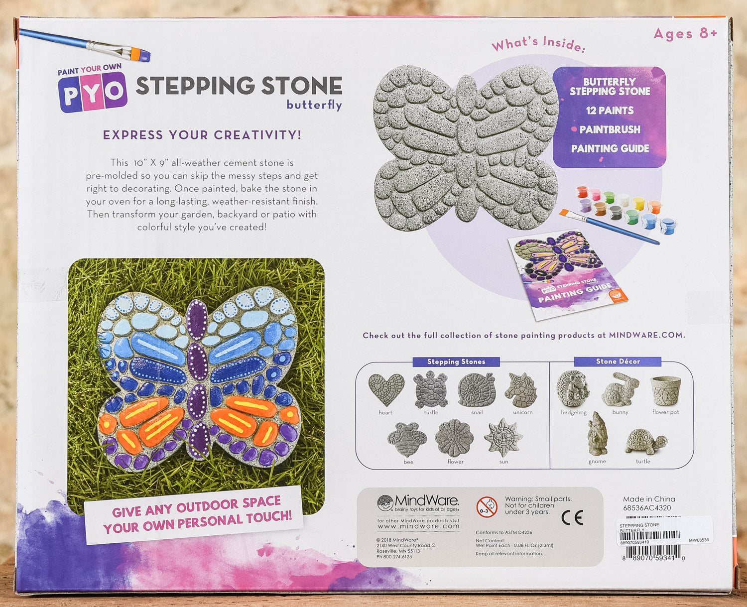  Paint Your Own - Stepping Stone Butterfly