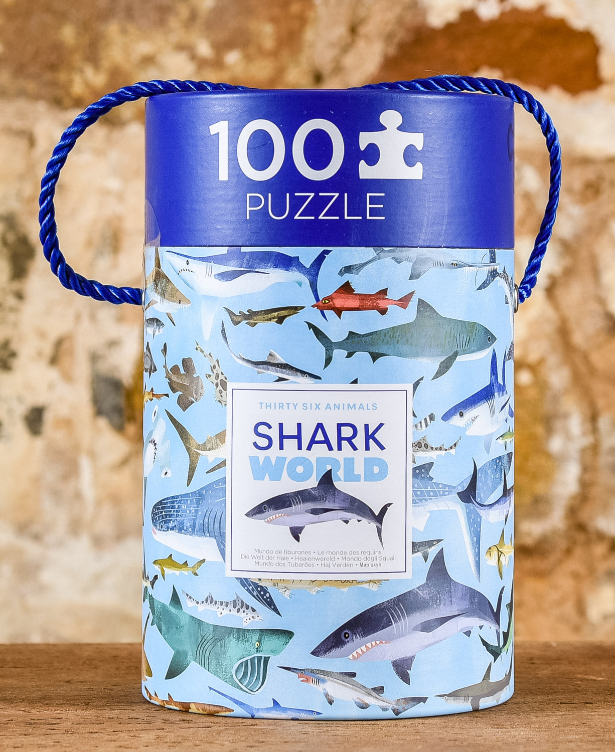  Thirty Six Animals 100 Piece Puzzle - Shark World