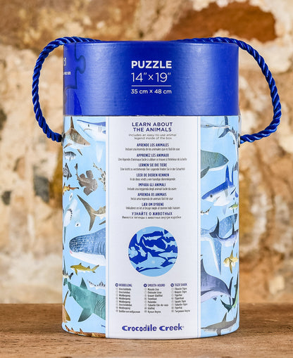  Thirty Six Animals 100 Piece Puzzle - Shark World