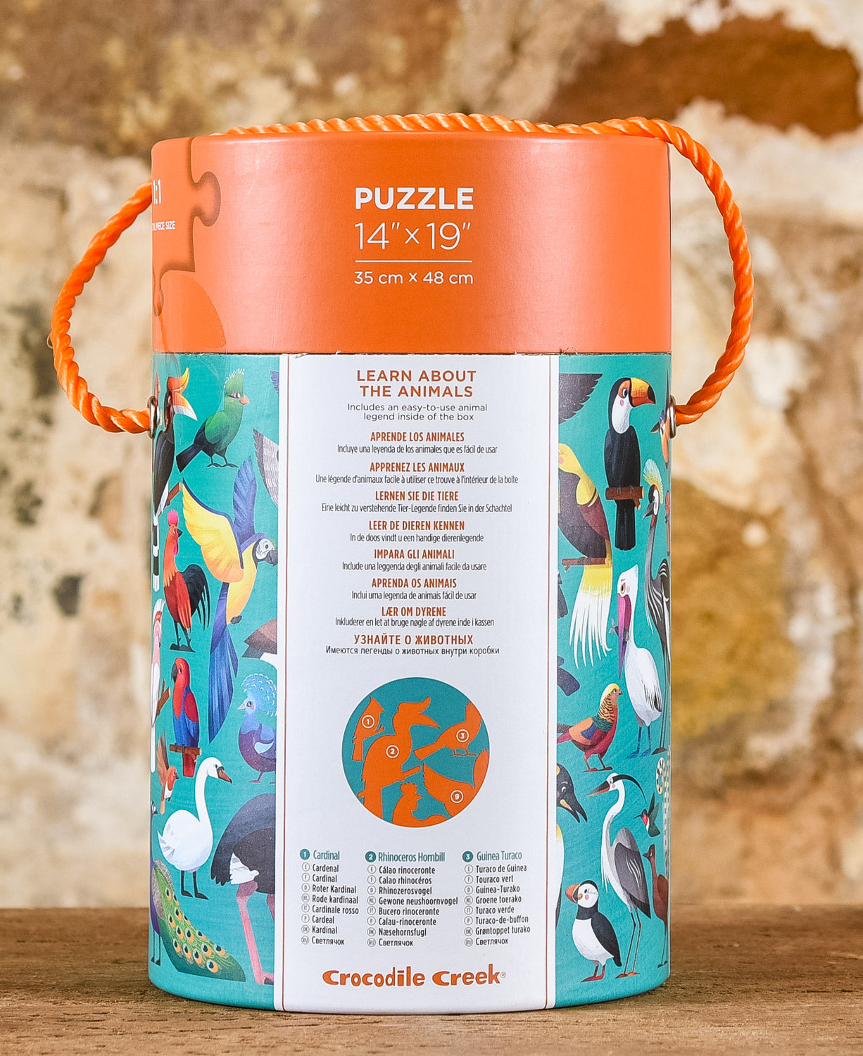  Thirty Six Animals 100 Piece Puzzle - Beautiful Birds