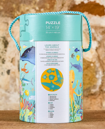  Thirty Six Animals 100 Piece Puzzle - Ocean Animals