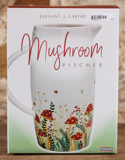  Ceramic Mushroom Pitcher