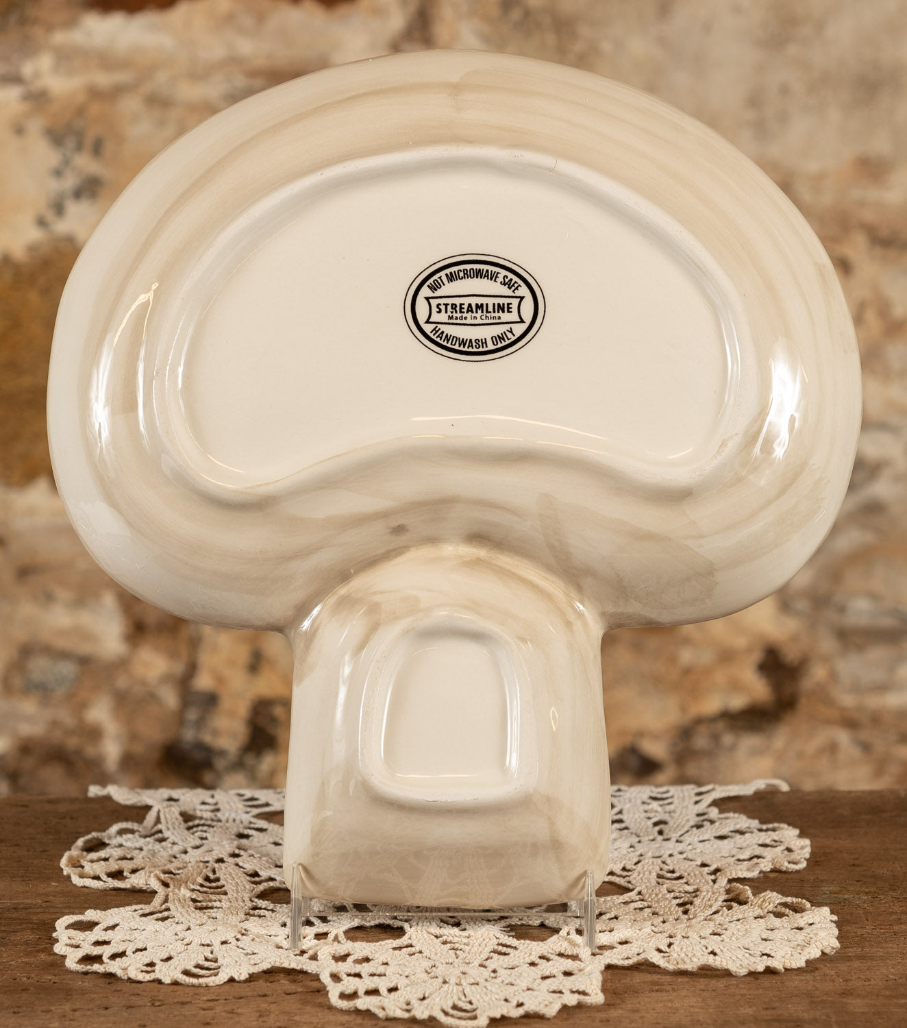  Ceramic Mushroom Serving Dish