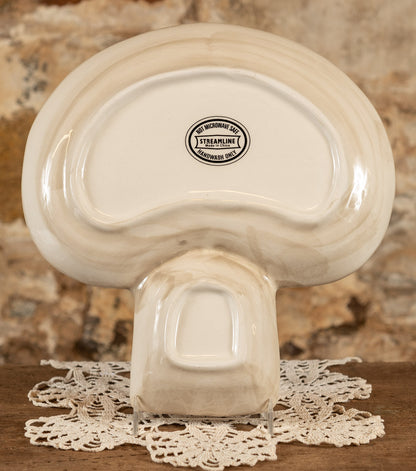  Ceramic Mushroom Serving Dish