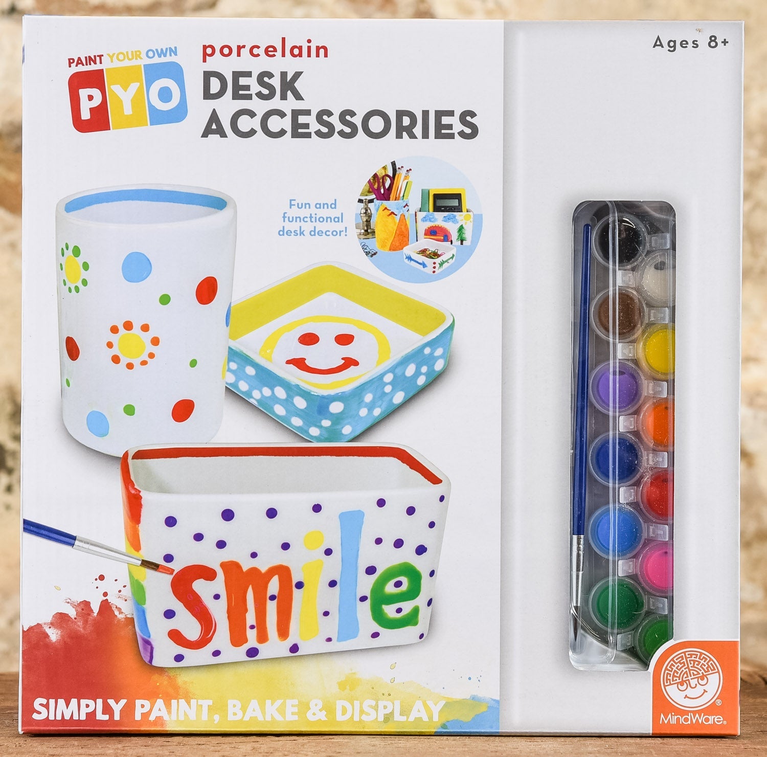  Paint Your Own - Porcelain Desk Accessories