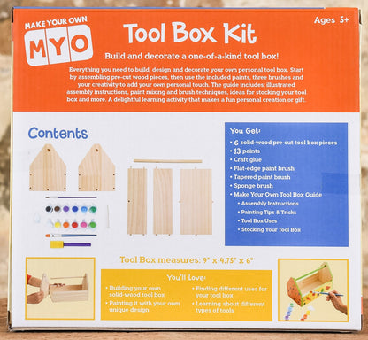  Paint Your Own - Tool Box Kit