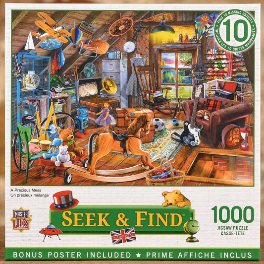  A Precious Mess - 1000 Piece Seek & Find Puzzle