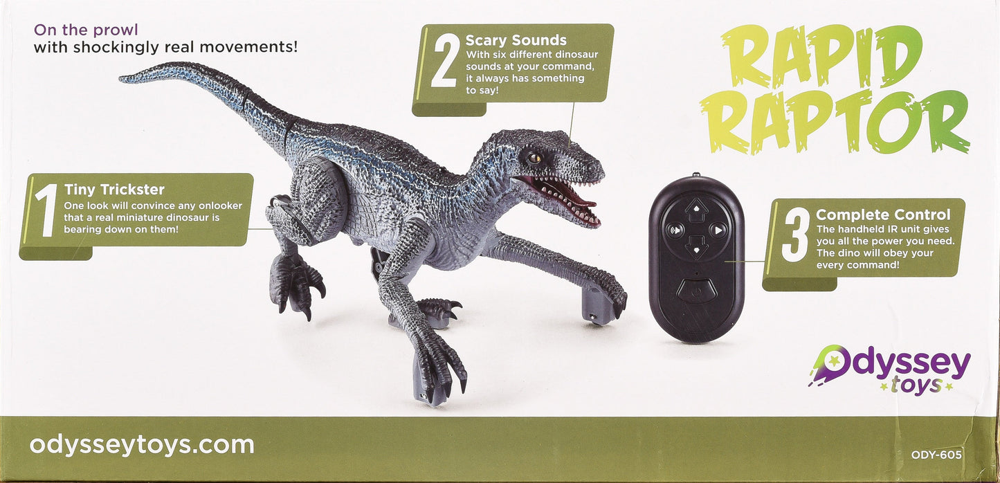  Rapid Raptor - Remote Control Dinosaur