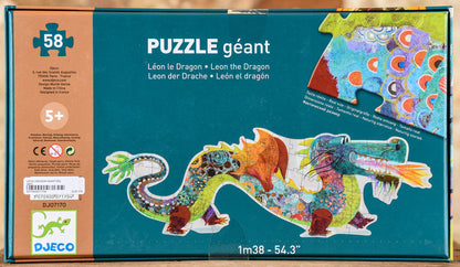  Leon The Dragon 58 Piece Puzzle