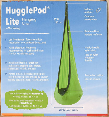  Huggle Pod Lite - Red Hanging Chair