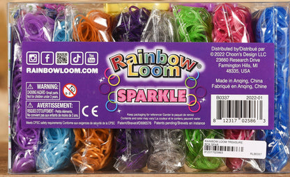  Rainbow Loom - Sparkle Treasure Box Rubber Bands