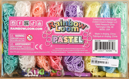  Rainbow Loom - Pastel Treasure Box Rubber Bands