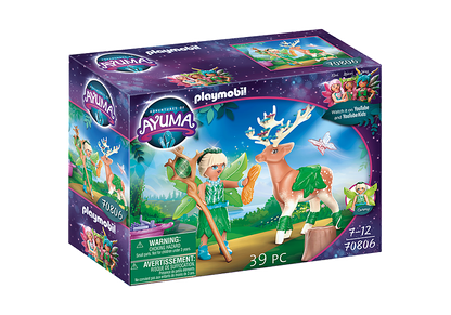  Playmobil - Forest Fairy With Soul Animal