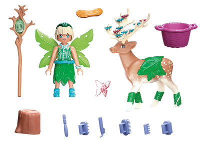  Playmobil - Forest Fairy With Soul Animal