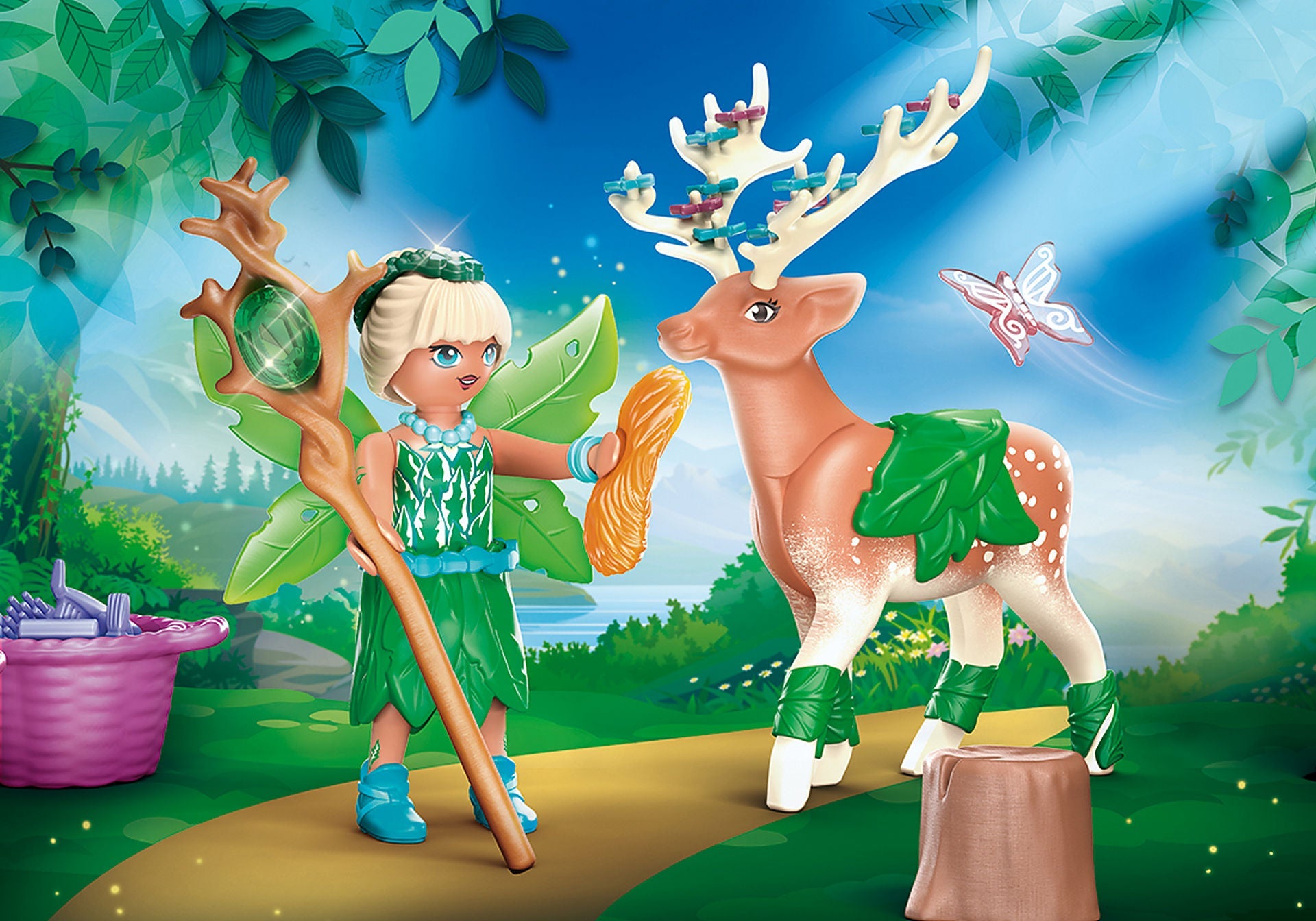  Playmobil - Forest Fairy With Soul Animal