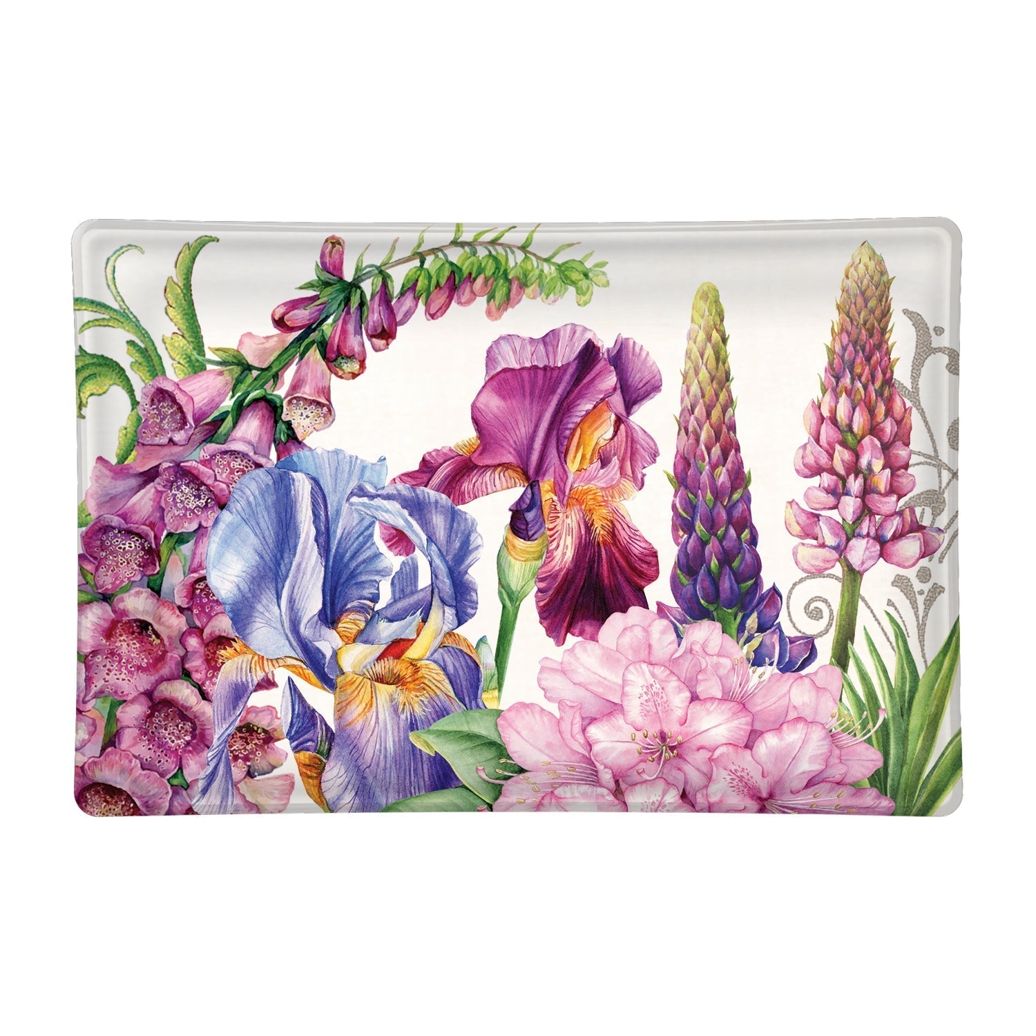  Deborah's Garden - Glass Soap Dish