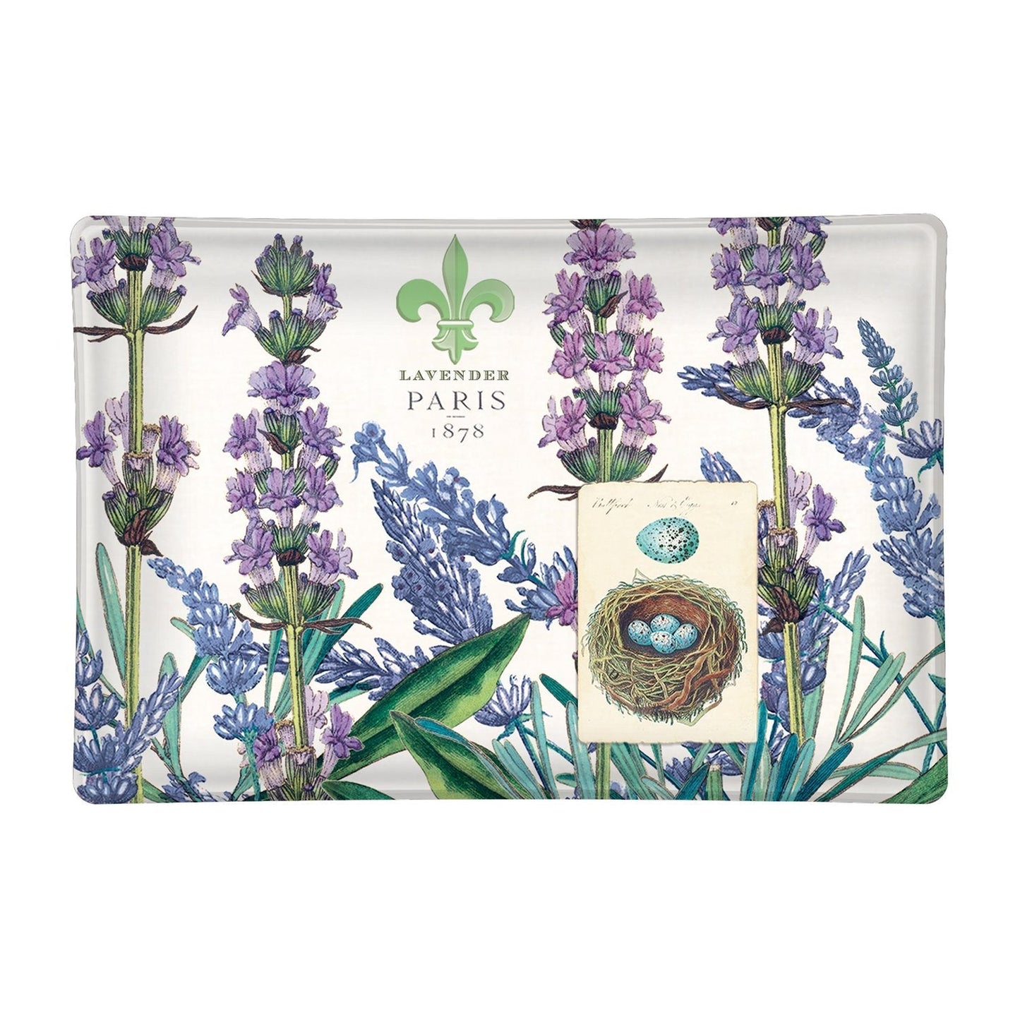  Lavender Rosemary - Glass Soap Dish