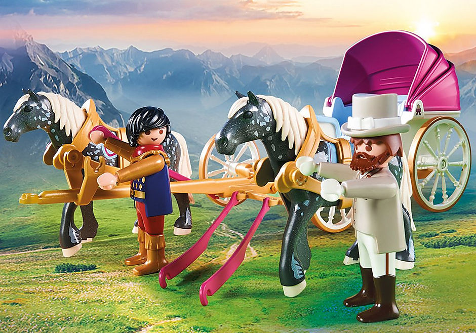  Playmobil - Horse-Drawn Carriage