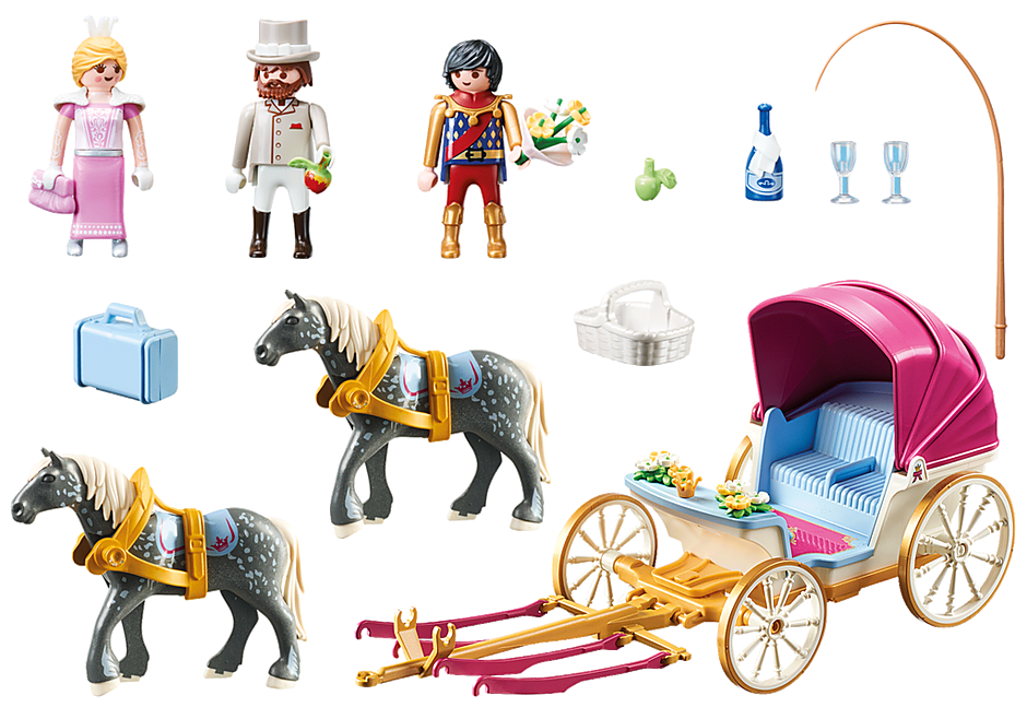  Playmobil - Horse-Drawn Carriage