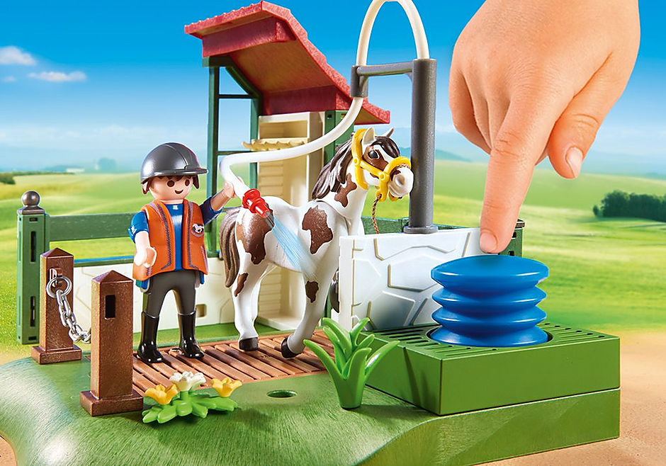  Playmobil - Horse Grooming Station