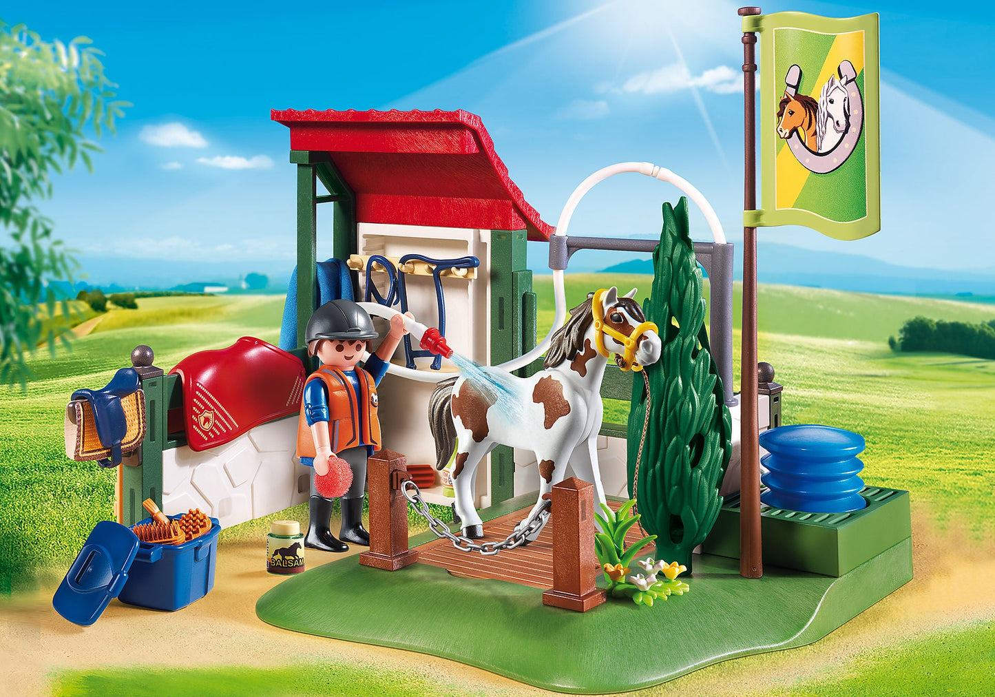  Playmobil - Horse Grooming Station