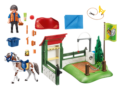  Playmobil - Horse Grooming Station