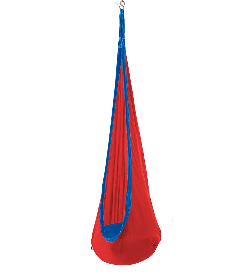  Huggle Pod Lite - Red Hanging Chair