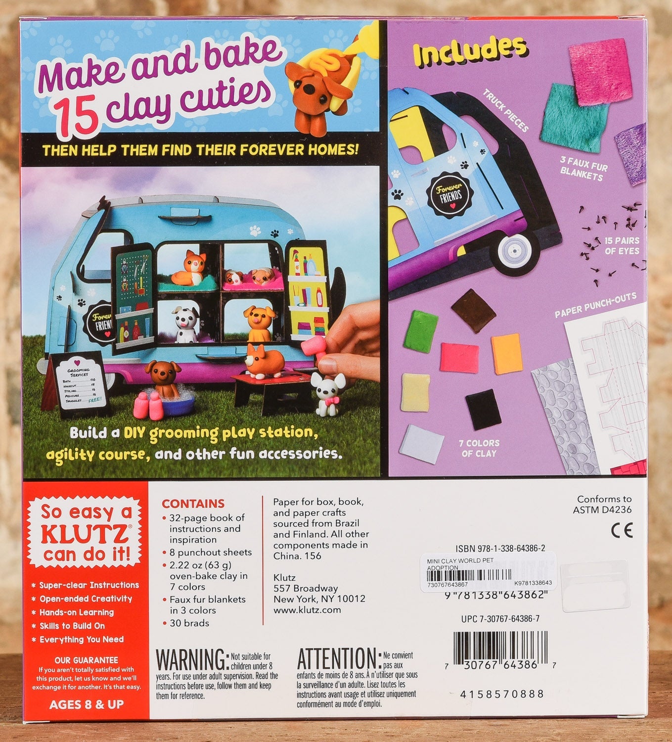  Mini Clay World Pet Adoption Truck