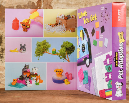  Mini Clay World Pet Adoption Truck