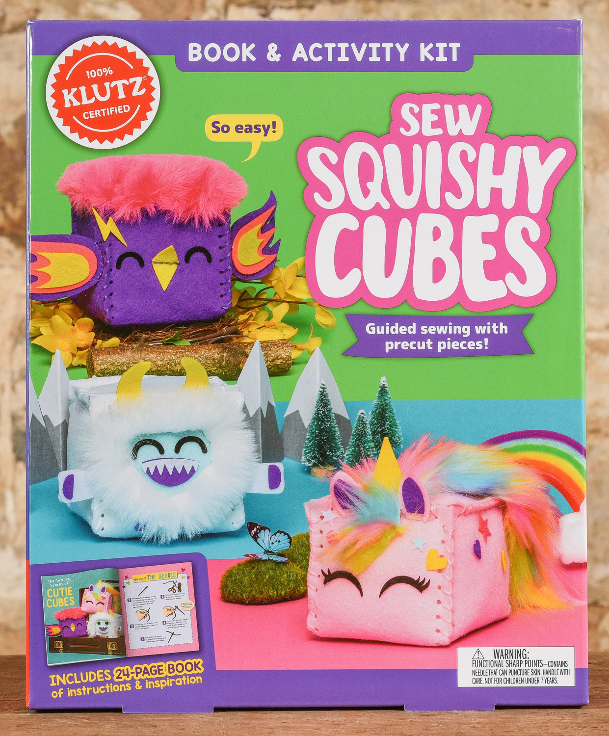  Sew Squishy Cubes