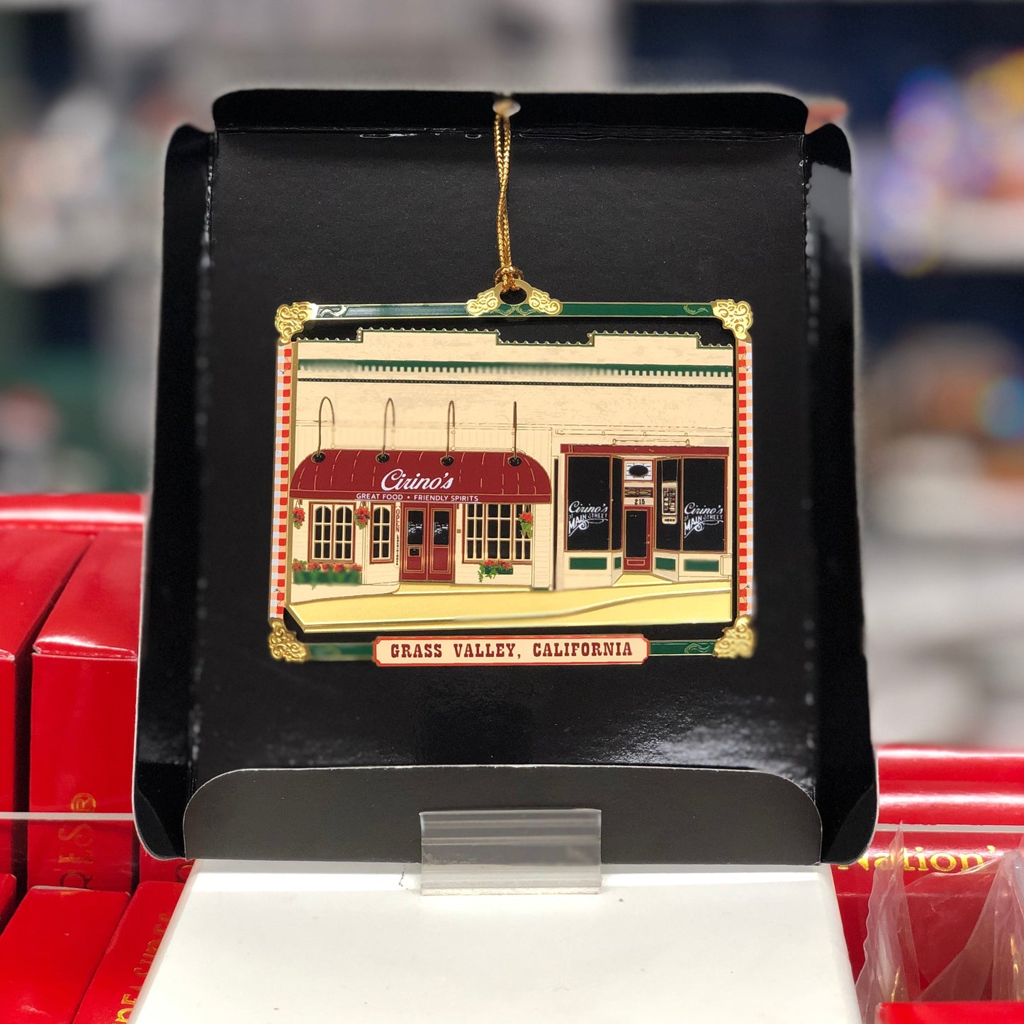  Downtown Grass Valley Ornament - Cirino's At Main St. (2023)
