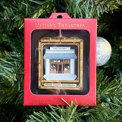  Downtown Grass Valley Ornament - Foggy Mountain Music (2024)