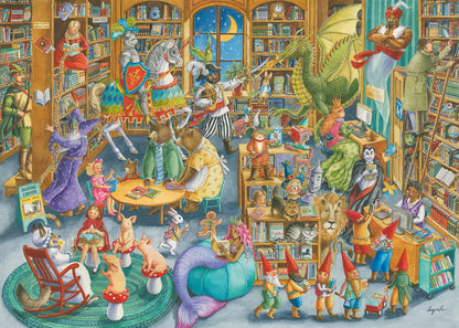  Midnight At The Library 1000 Piece Puzzle