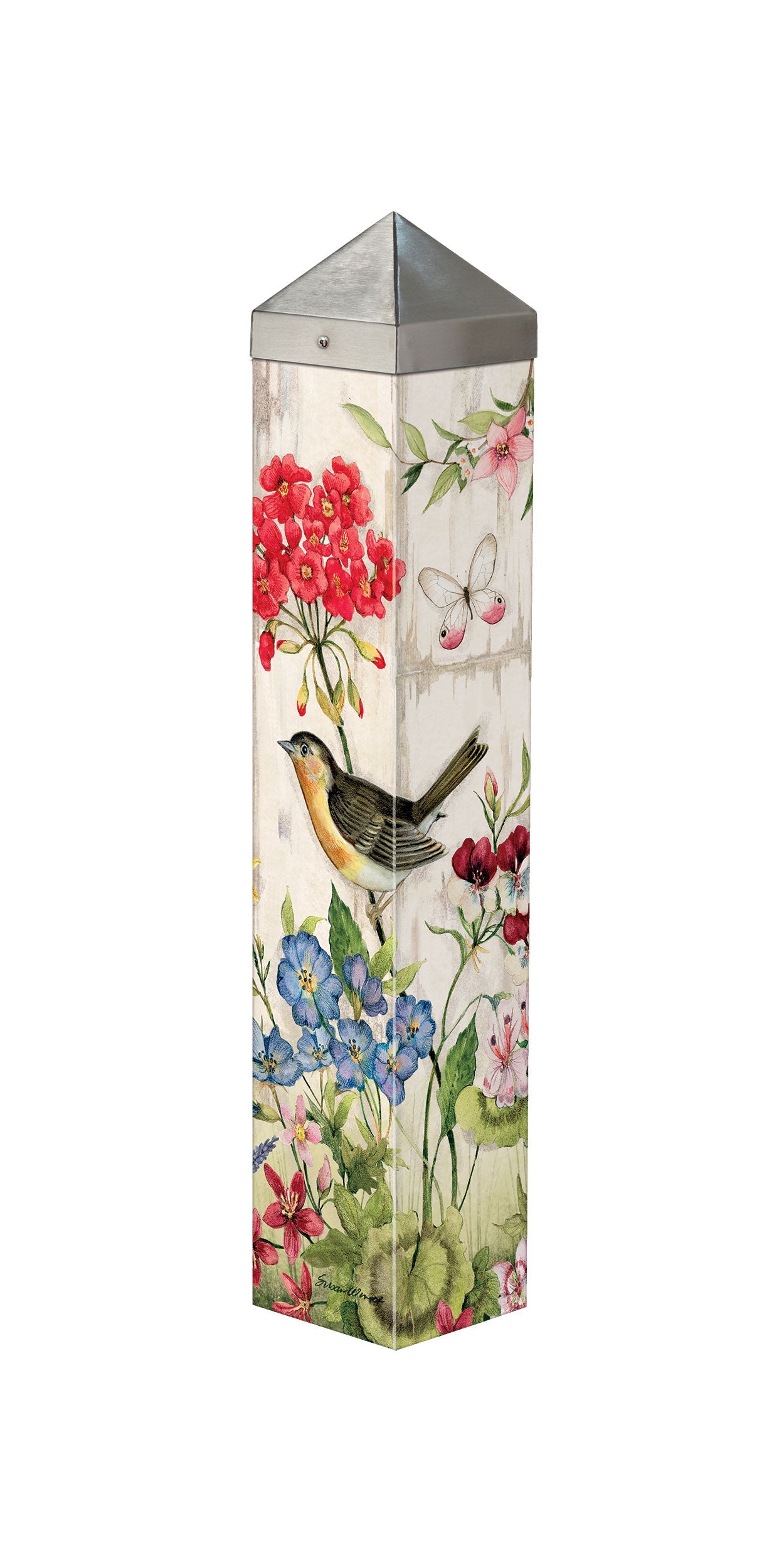  Art Pole From Studio M - Bloom With Grace 20"
