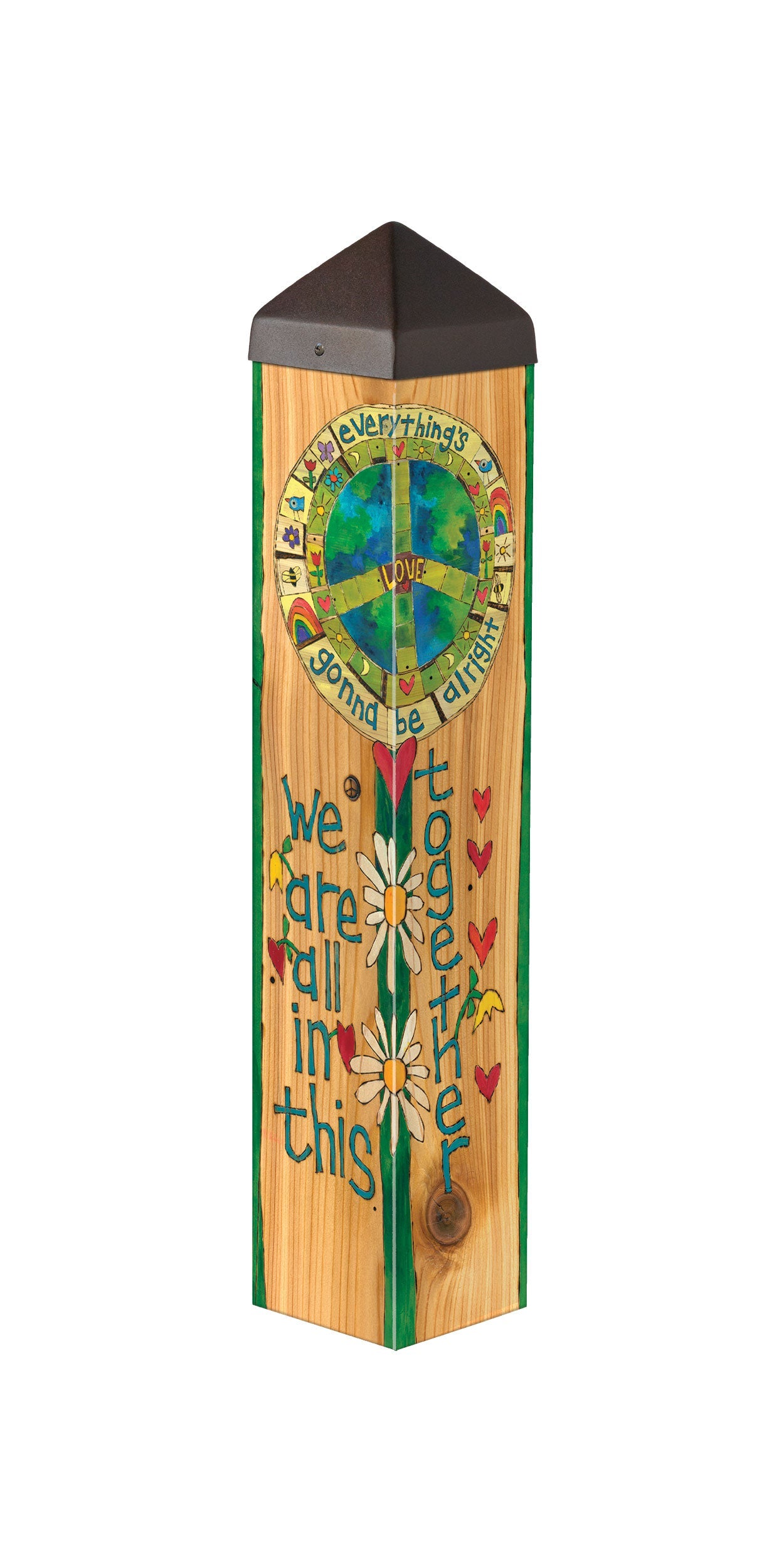  Art Pole From Studio M - All In This Together 20"