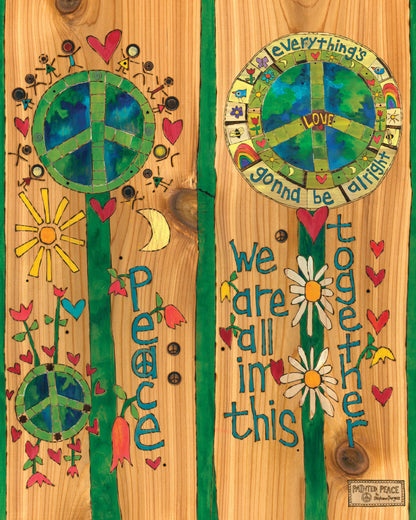  Art Pole From Studio M - All In This Together 20"