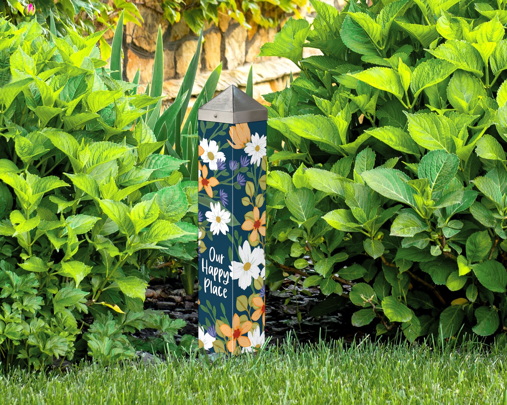  Art Pole From Studio M - Our Happy Place 20"