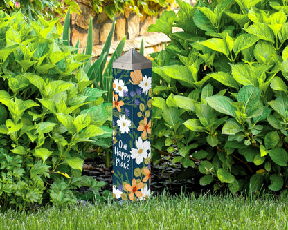  Art Pole From Studio M - Our Happy Place 20"