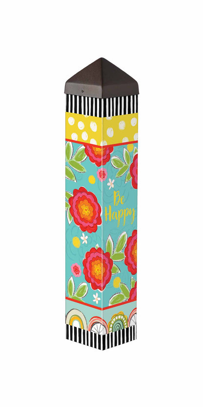  Art Pole From Studio M - Happy Go Lucky 20"